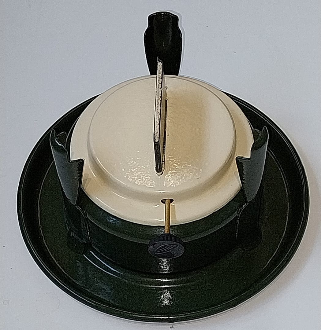 Emaille 1 pits petroleumstel Original Haller (GEEN ROEST!!!) - Afbeelding 7