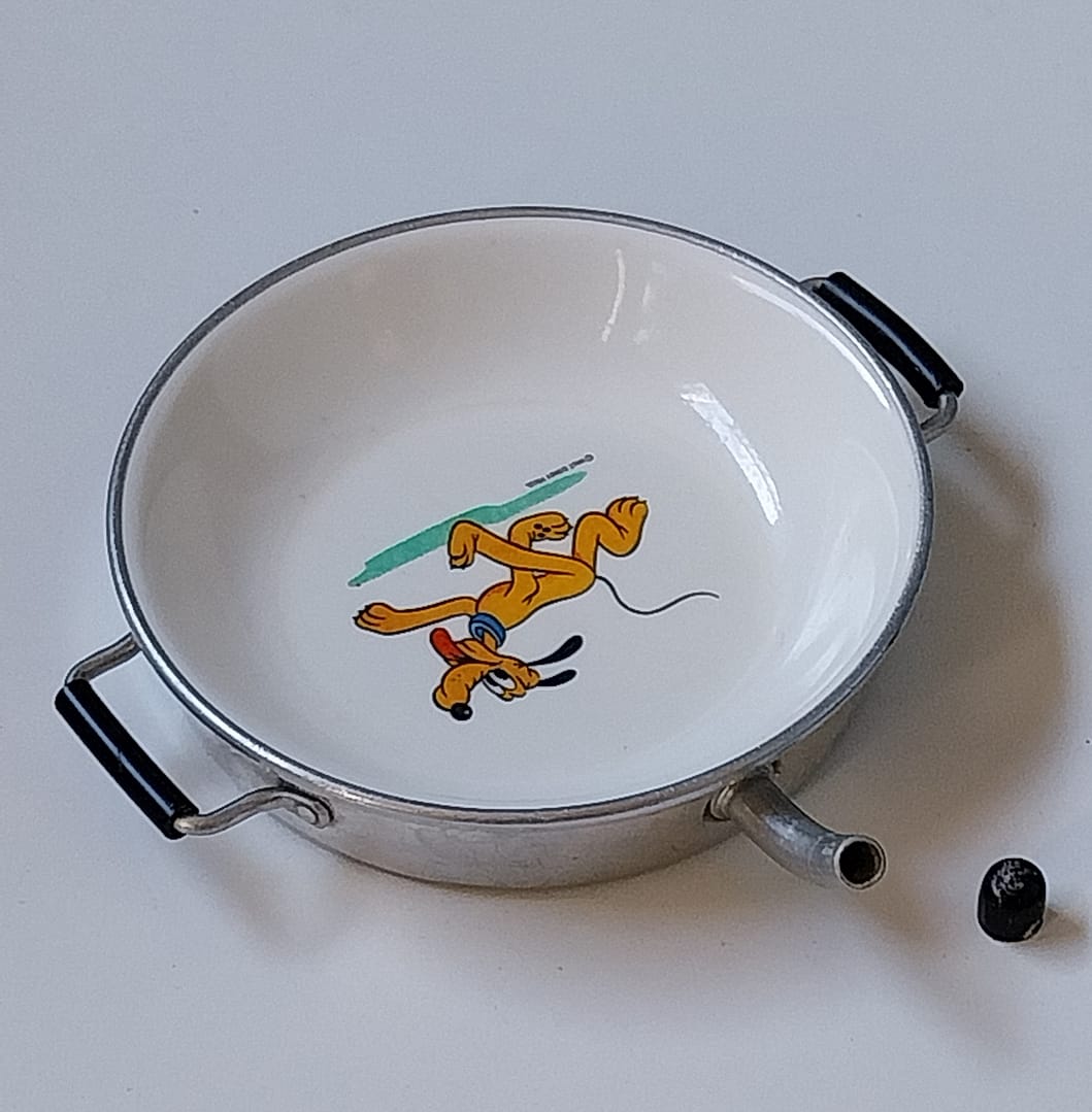 Warmhoudbord porselein van Walt Disney met Pluto - Afbeelding 2