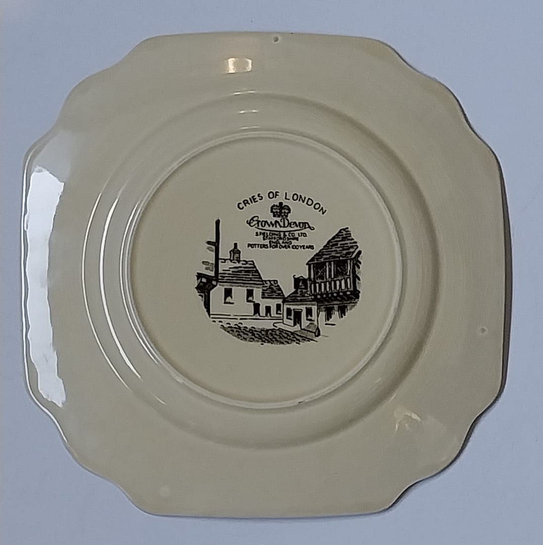 Bord Crown Devon Fieldings - Cries Of London, jaren ‘60 - Afbeelding 5