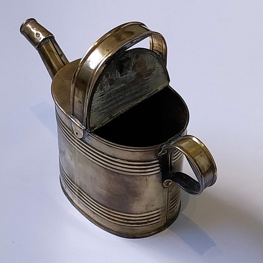 Engelse messing plantengieter van rond 1900 - Afbeelding 3