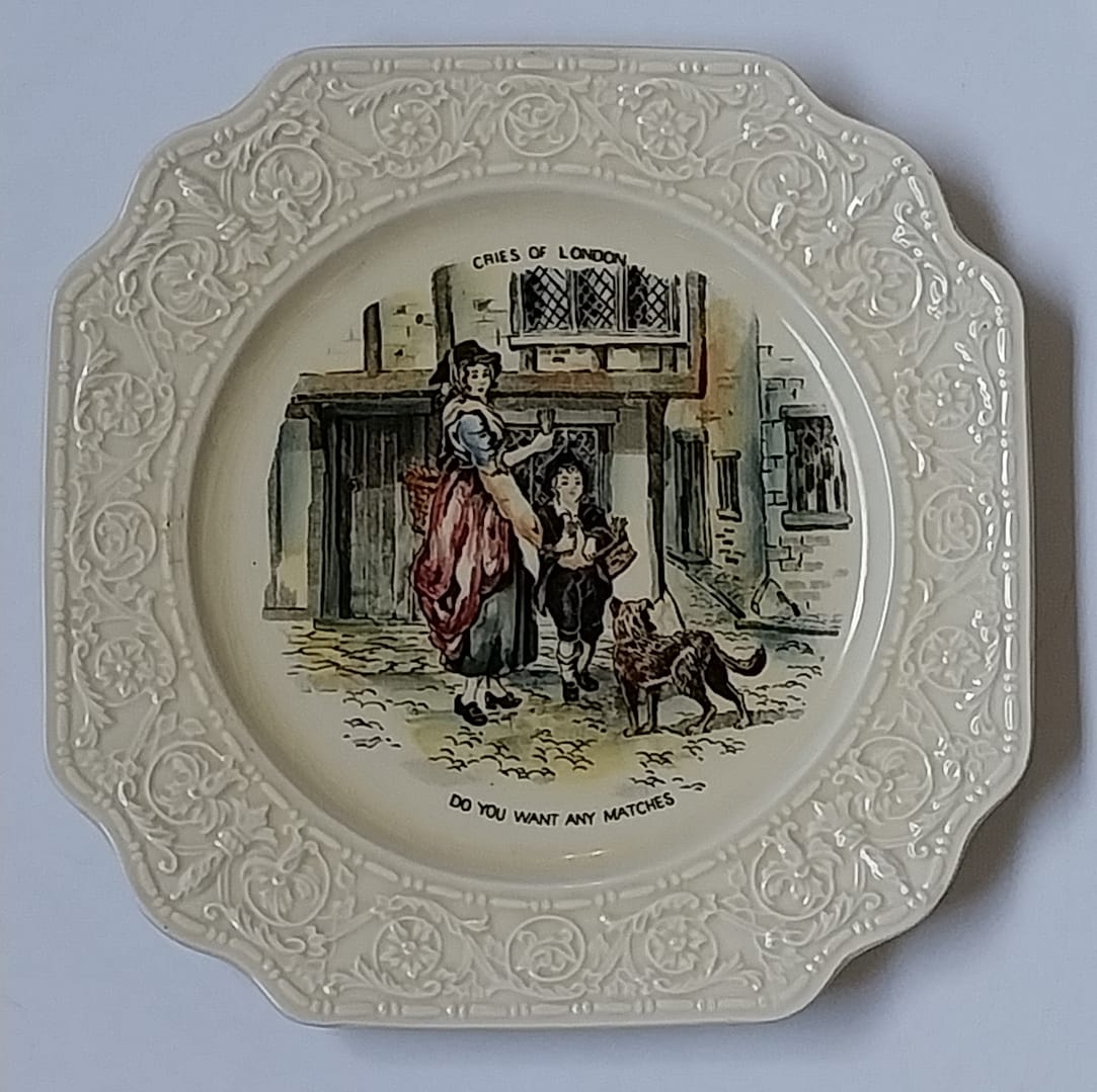 Bord Crown Devon Fieldings - Cries Of London, jaren ‘60