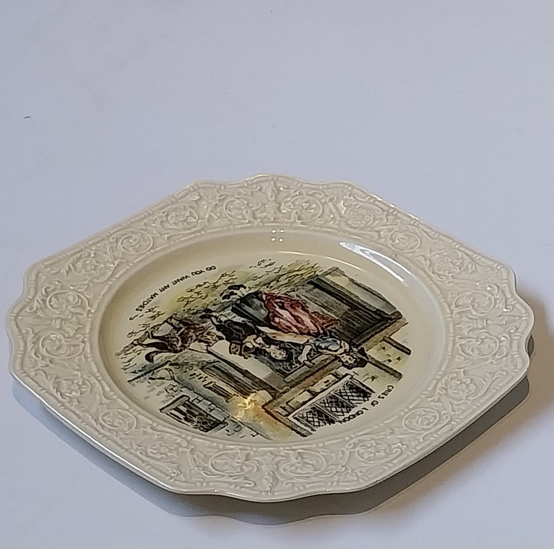 Bord Crown Devon Fieldings - Cries Of London, jaren ‘60 - Afbeelding 4