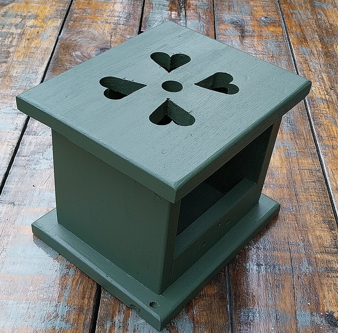 Antieke voetenstoof, gerestyled met Fusion Mineral Paint - Afbeelding 4