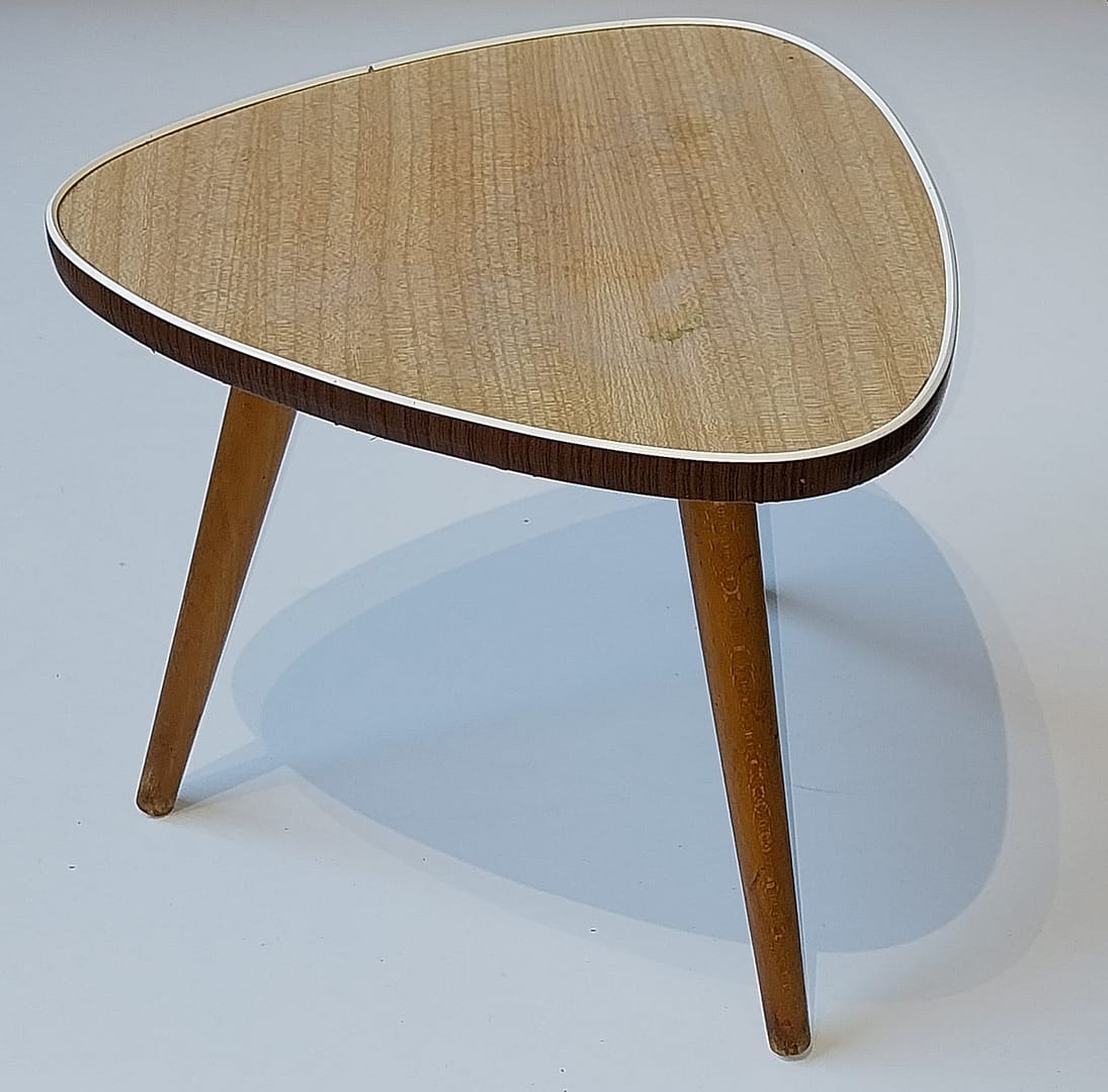 Retro Formica Plantentafeltje / Bijzettafeltje - Afbeelding 2