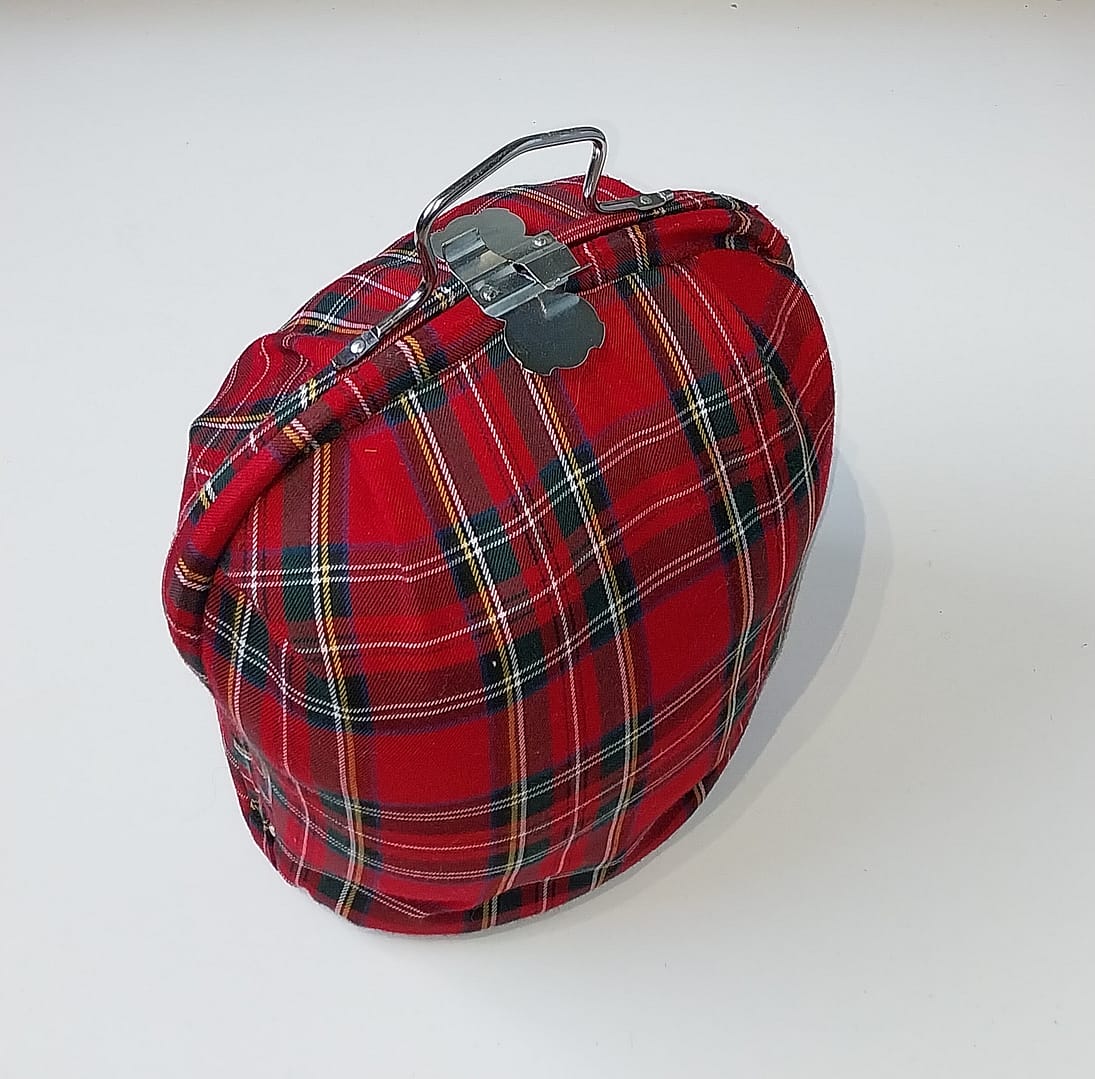 Vintage Theemuts met knipsluiting, jaren '70 - Afbeelding 3