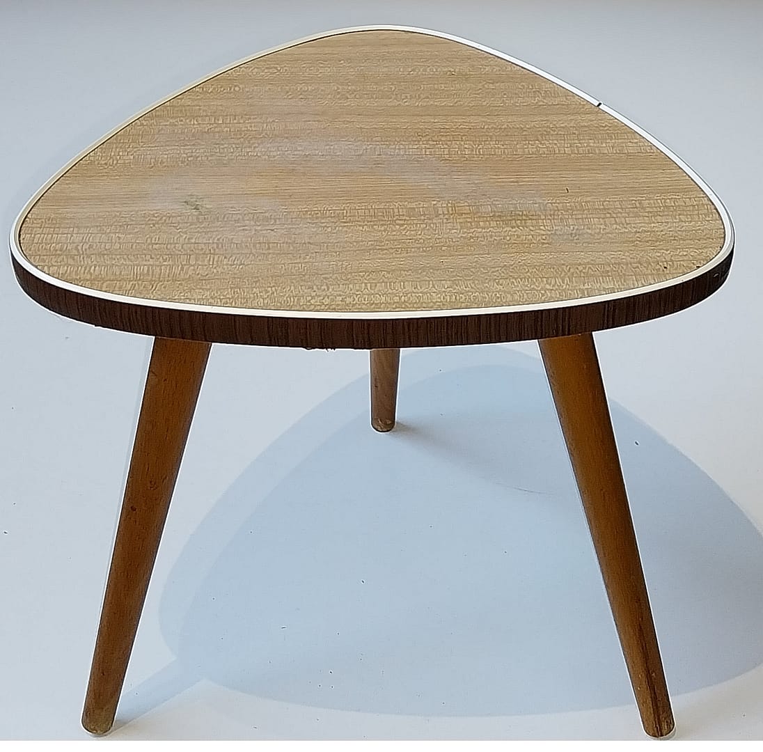 Retro Formica Plantentafeltje / Bijzettafeltje - Afbeelding 3