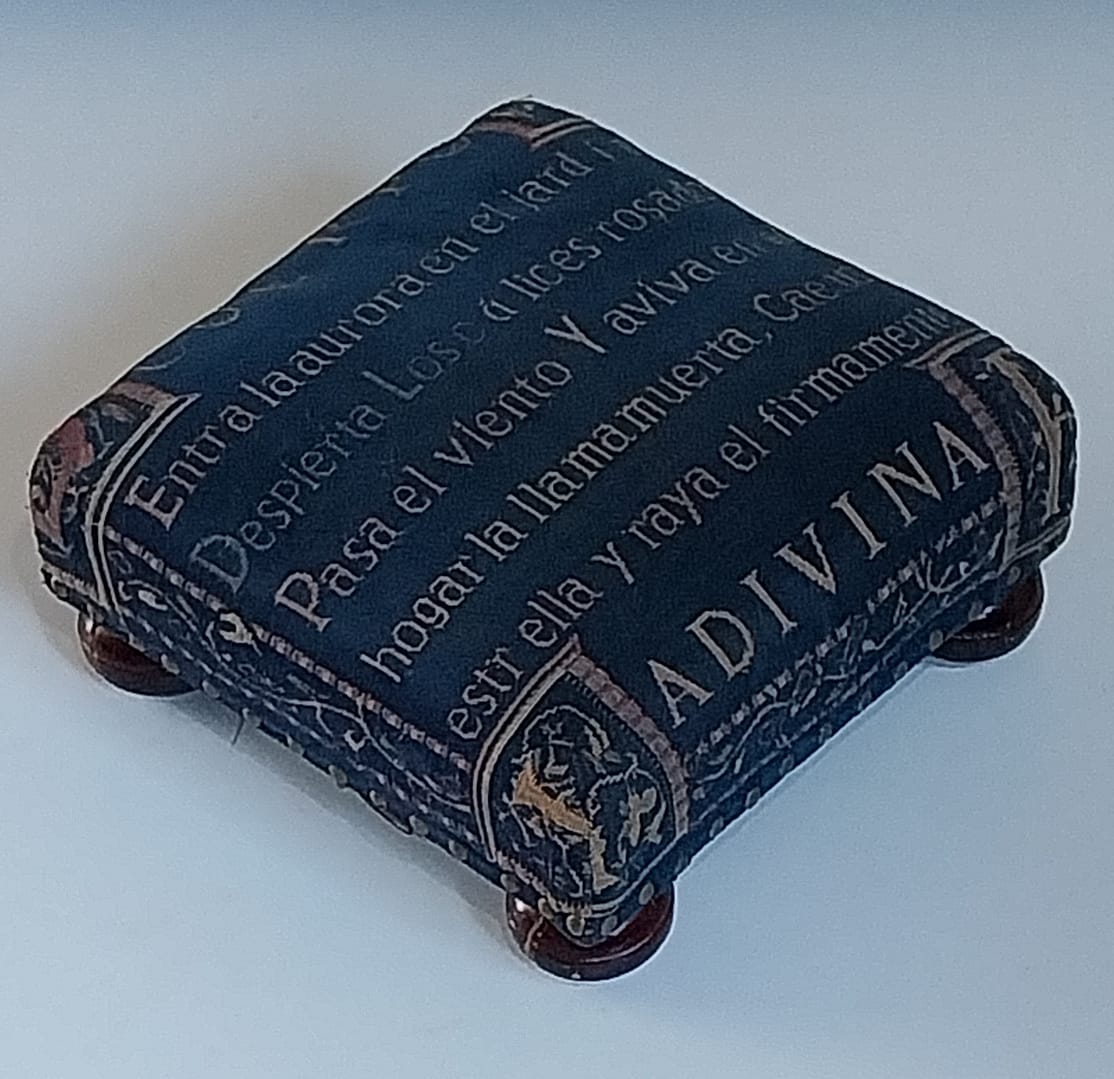 Vintage Spaans Voetenbankje - Afbeelding 2
