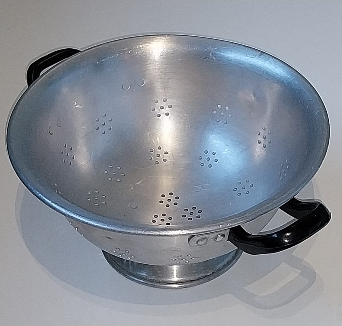 Aluminium vergiet, jaren 60 - Afbeelding 3