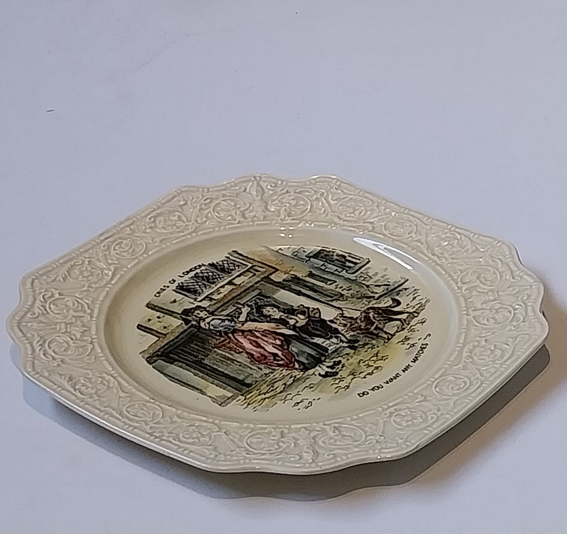 Bord Crown Devon Fieldings - Cries Of London, jaren ‘60 - Afbeelding 2