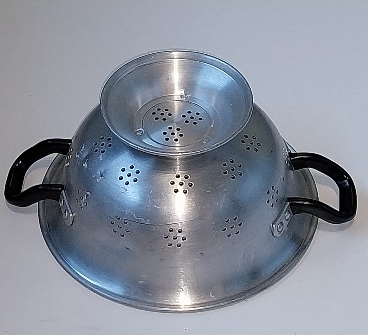 Aluminium vergiet, jaren 60 - Afbeelding 4