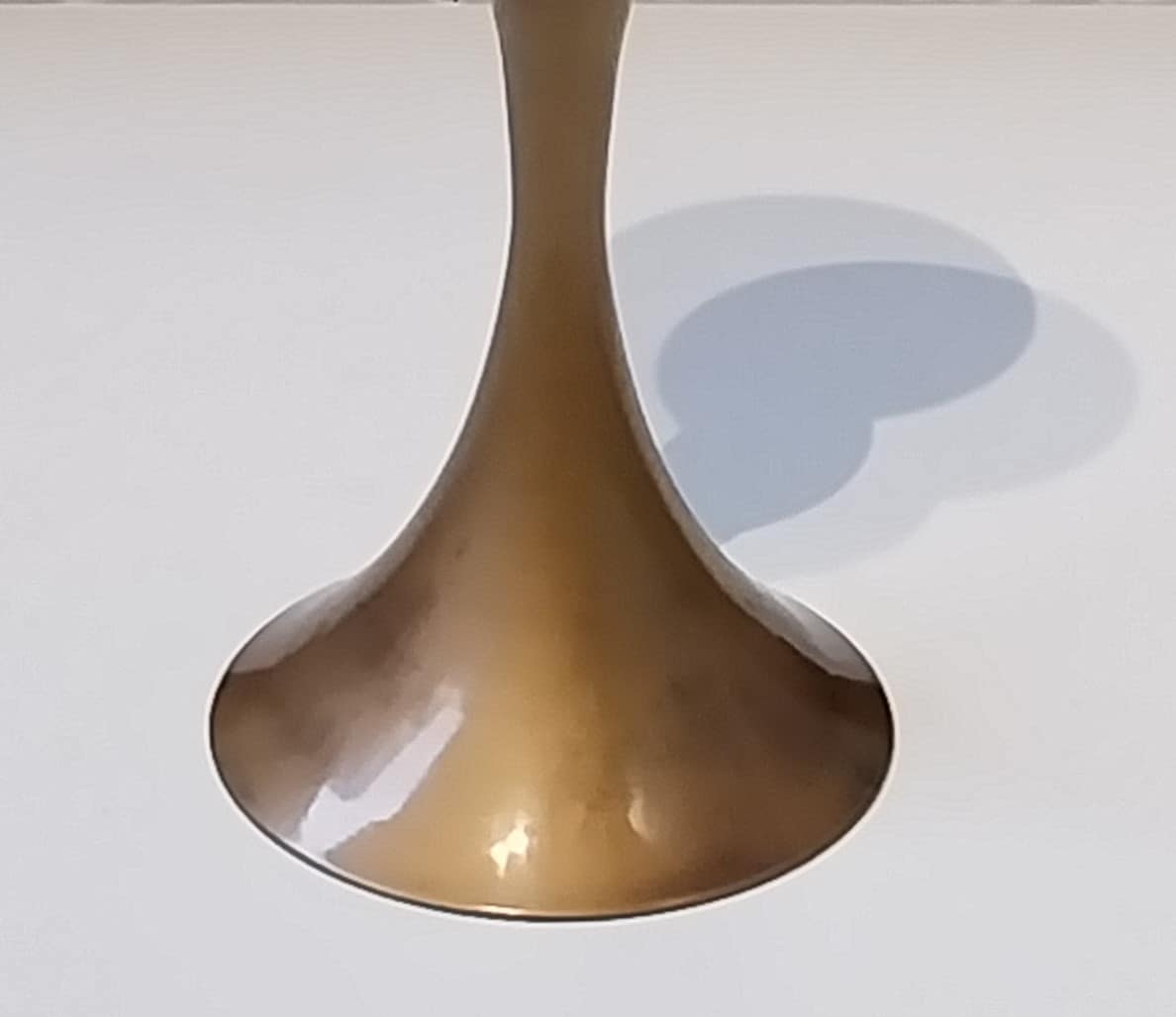 Elegante Messingkleurige Kandelaar, Hoogte 45 cm - Afbeelding 2