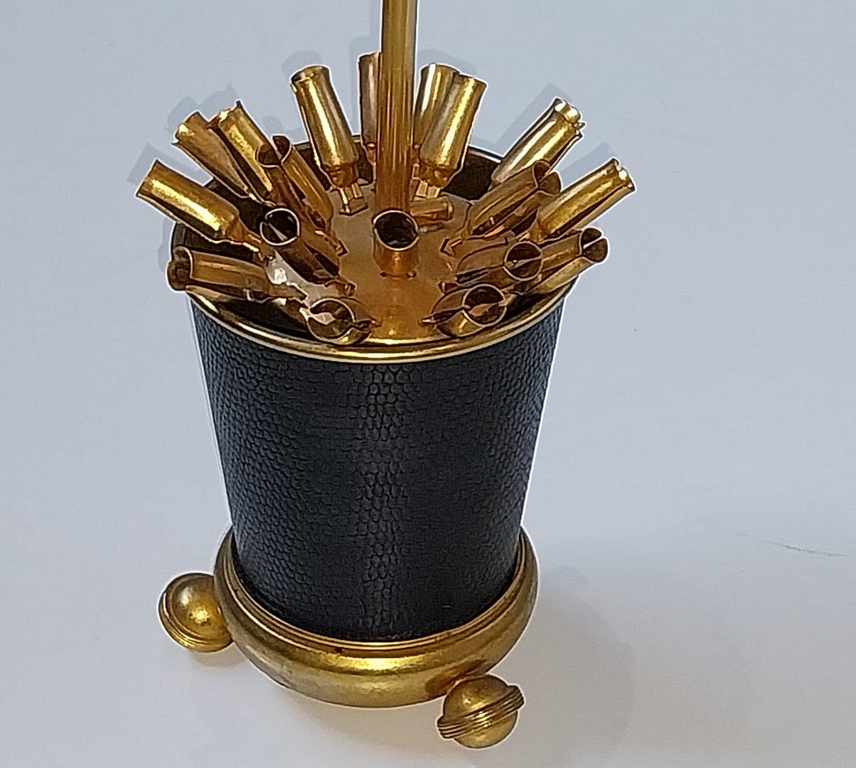 Messing Sigarettenhouder / Sigarettendispenser, jaren ‘70 - Afbeelding 2