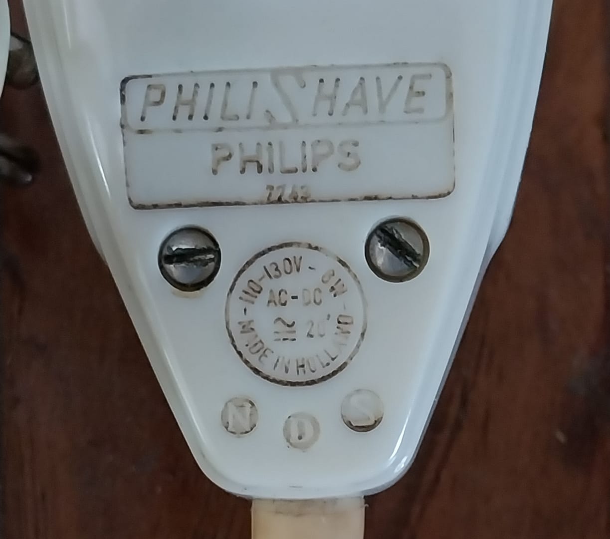 Jaren ’50 PHILISHAVE 2 koppen, model 7743 - Afbeelding 4