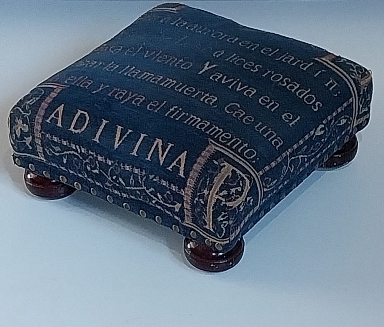 Vintage Spaans Voetenbankje - Afbeelding 5