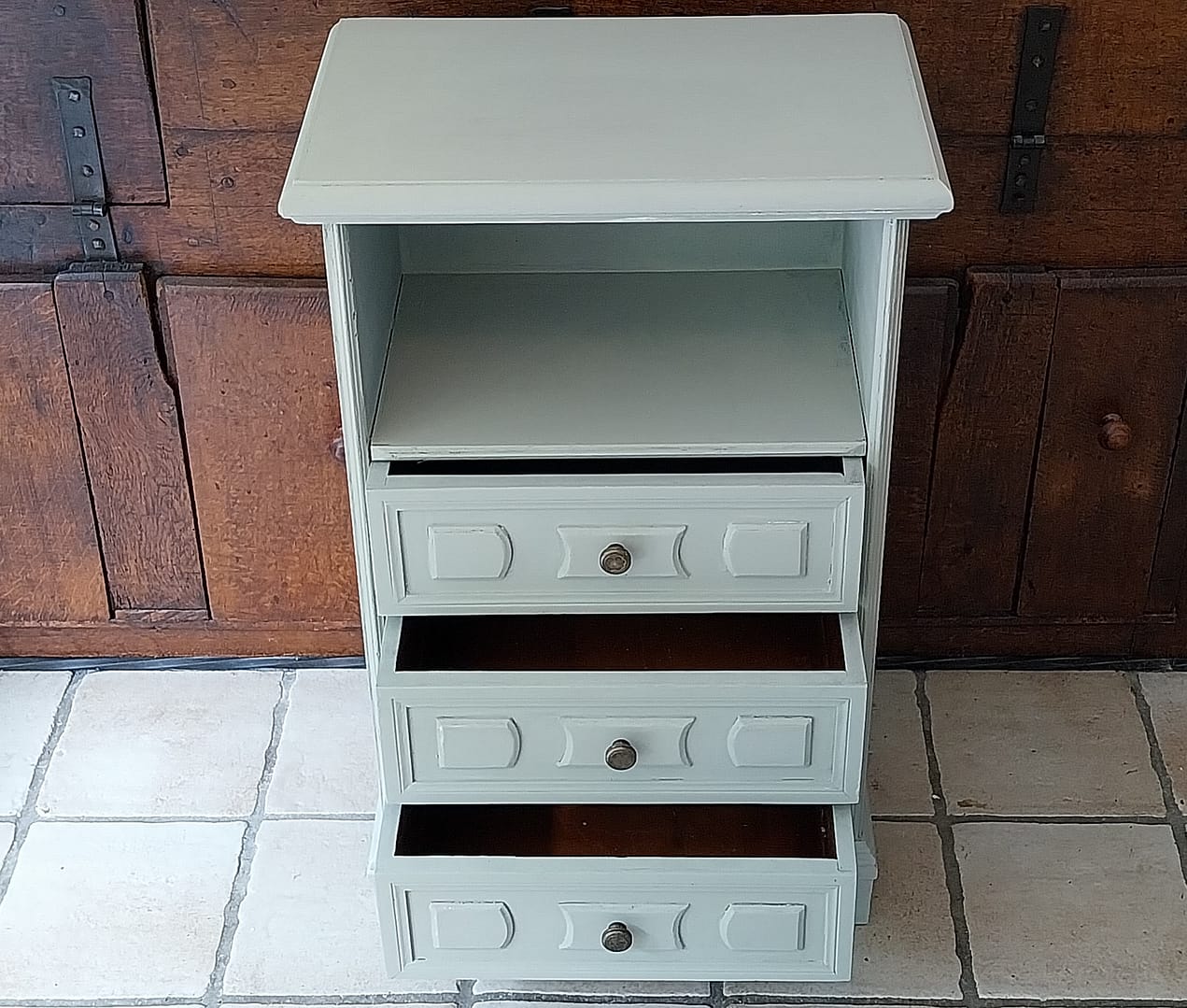 Brocant Lade Kastje / Bijzetkastje, Fusion Mineral Paint - Afbeelding 2