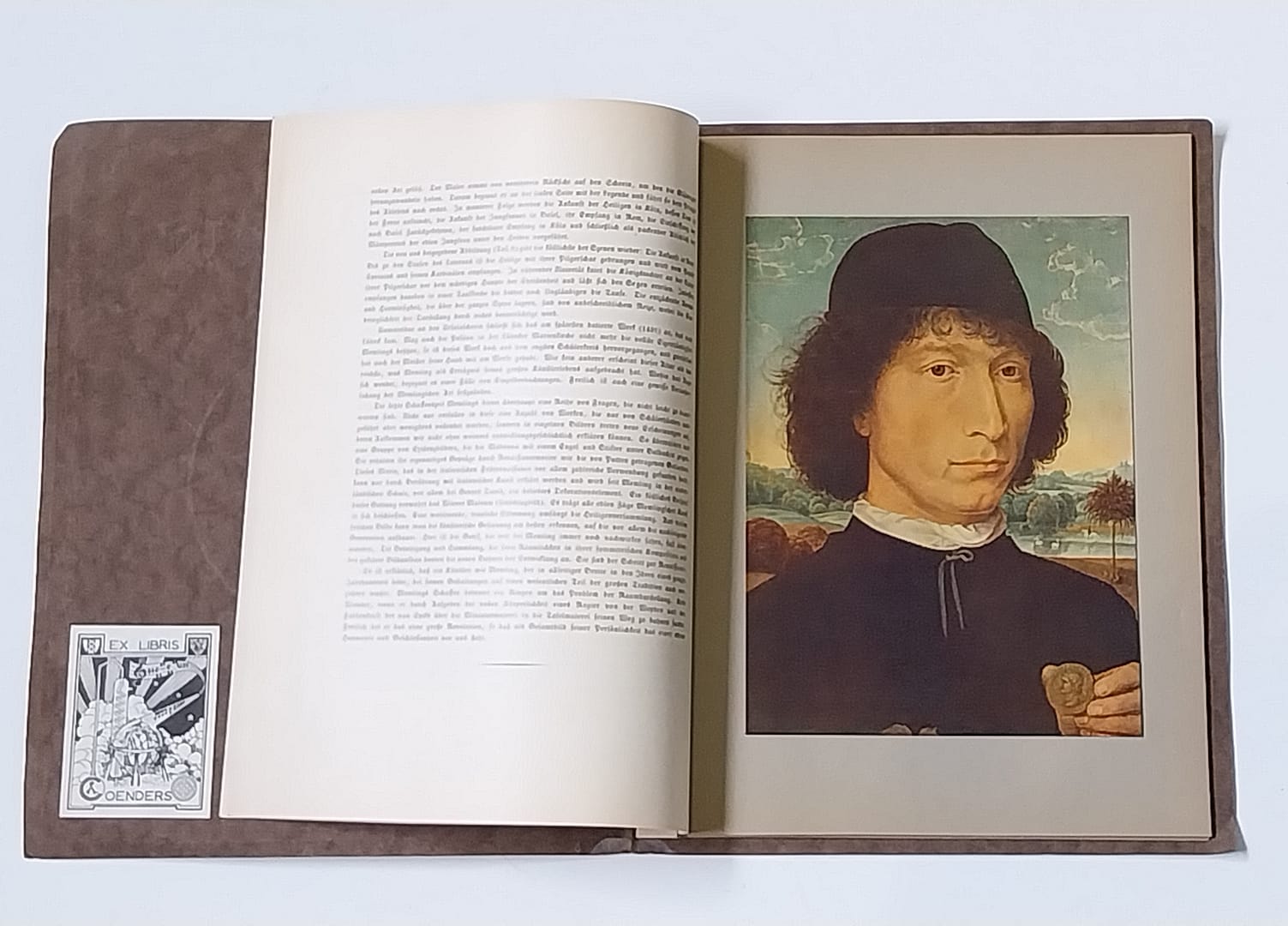 Hans Memling kunstschilder, antieke Duitse prentenmap - Afbeelding 3
