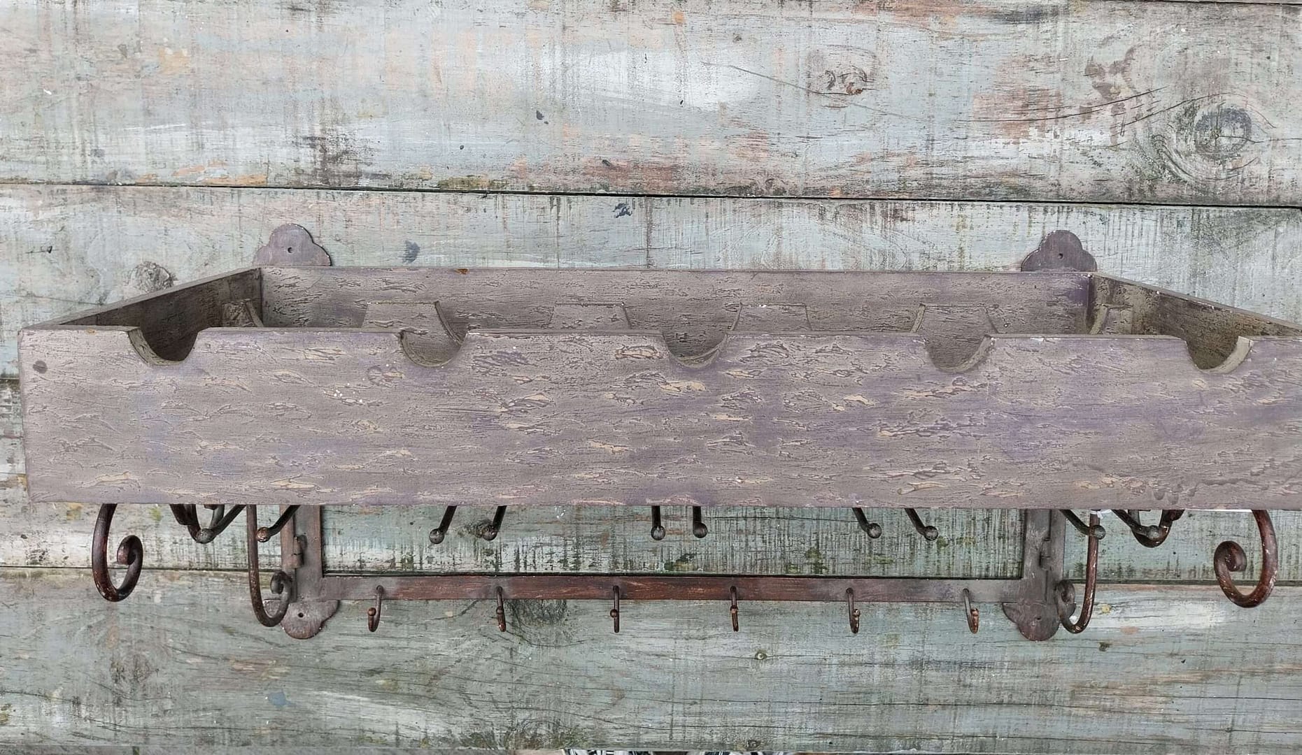 J-Line muur wijnrek - Afbeelding 3