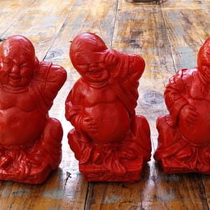 Set Boeddha's "horen, zien en zwijgen"