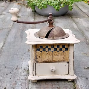 Brocant oud Franse koffiemolen