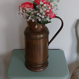 Oude Koperen kolenkit, van begin 1900