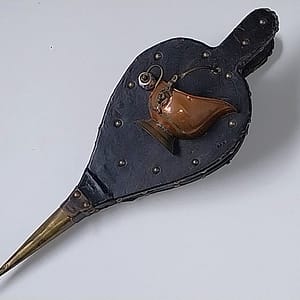 Antieke Blaasbalg, Messing, Koper dateert van 1920