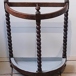 Antieke eikenhouten paraplubak van circa 1900-1920