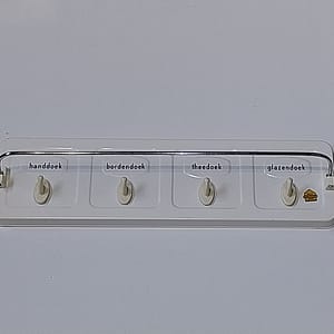 Emaille Brabantia Handdoekenrek, jaren 50-60