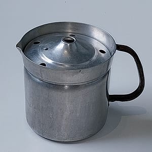 Aluminium Melkkoker met Deksel
