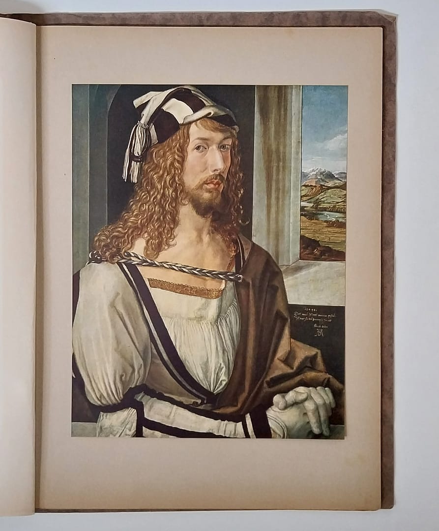 Albrecht Dürer kunstschilder, oude Duitse prentenmap -1920 - Afbeelding 4