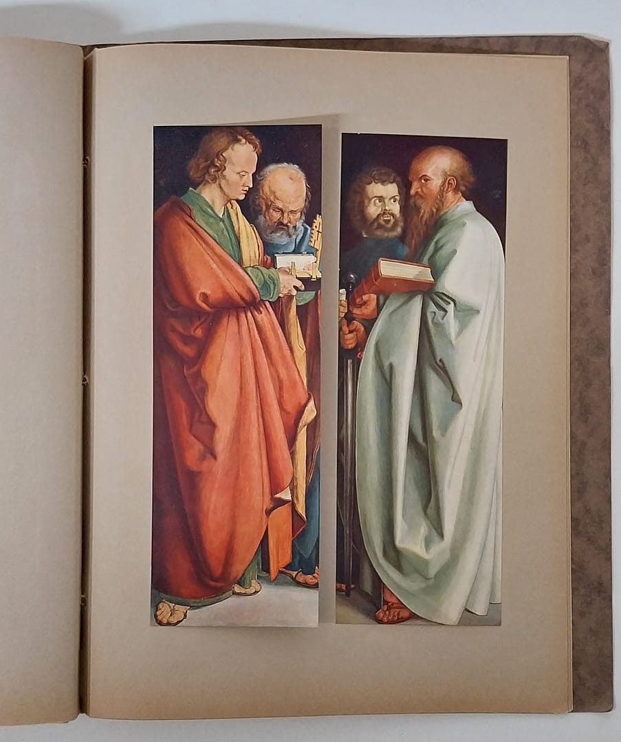 Albrecht Dürer kunstschilder, oude Duitse prentenmap -1920 - Afbeelding 6