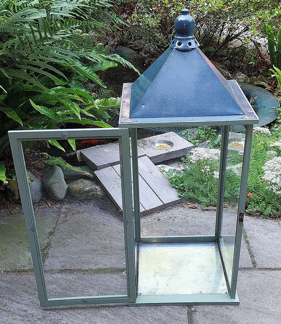 Set van 2 landelijke windlichten/lantaarns - Afbeelding 3