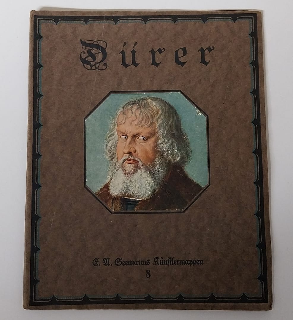 Albrecht Dürer kunstschilder, oude Duitse prentenmap -1920